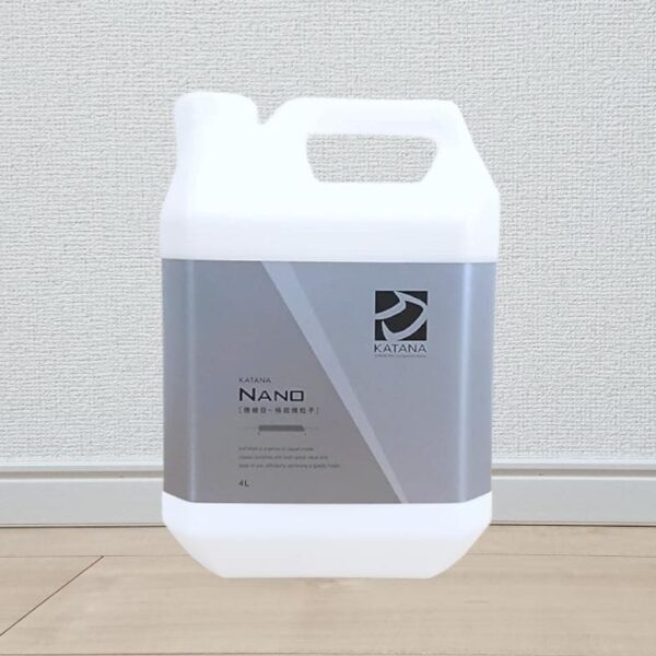 これ1本で美しくなる*^_^*カタナNANOコンパウンド4Ｌ　細目～極超微粒子