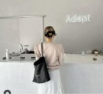 girlish パフスリーブスウェット