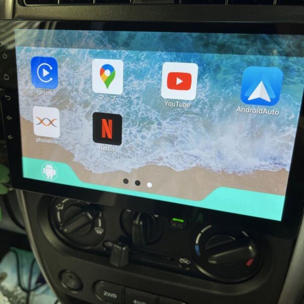 ジムニー　jb23 ナビ　9インチ　Android carplay