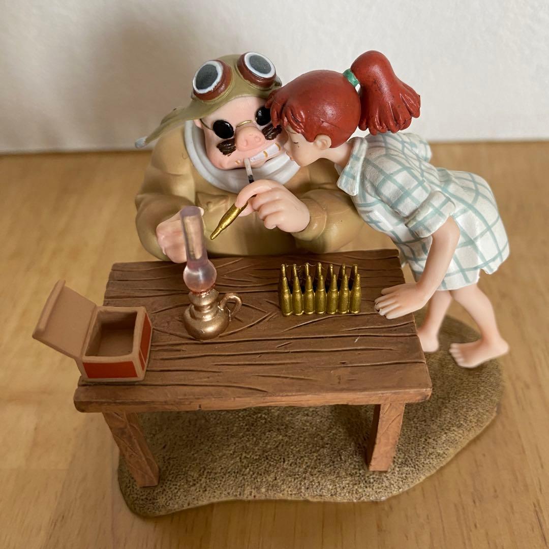 希少 紅の豚 フィギュア ポルコ フィオ キス スタジオジブリ