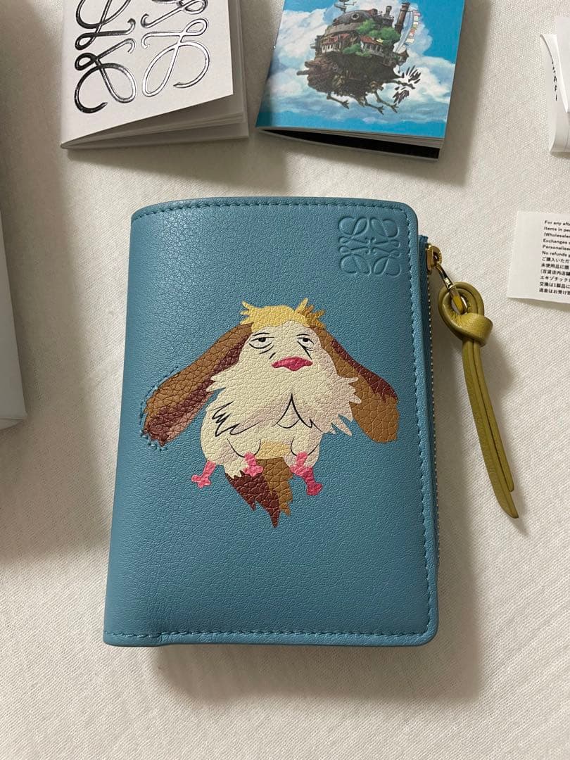 ロエベ LOEWE  ジブリ ハウルの動く城 コラボ 財布 ヒン