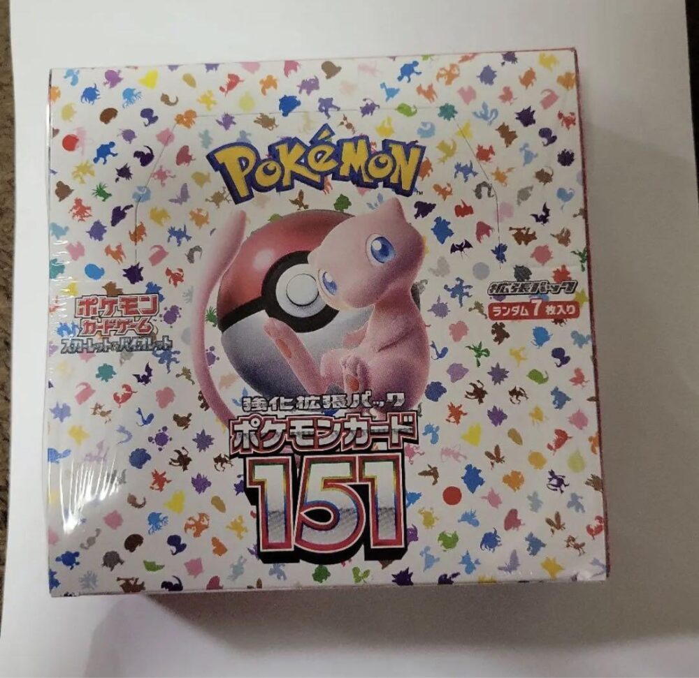ポケモンカード151 box シュリンク  ファミマで購入しました