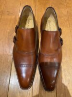 ANTONIO MAURIZI  ダブルモンクストラップ　サイズ42
