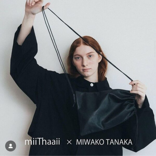 miiThaaii × 田中美和子さん ケサ ショルダーバッグ