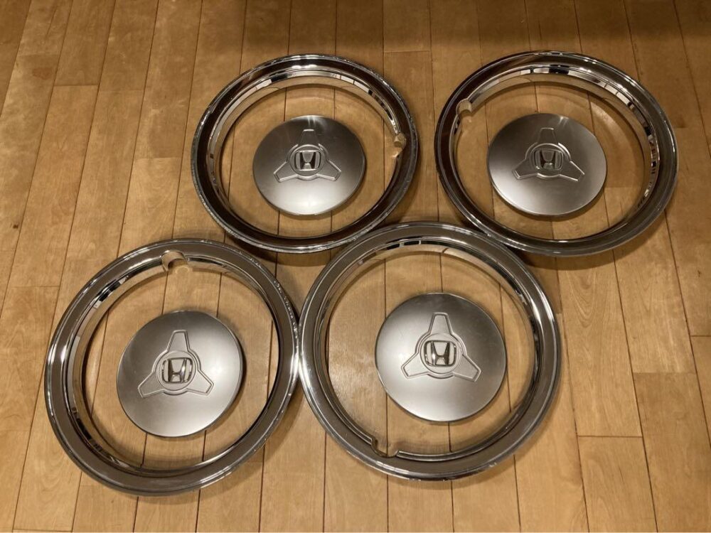 Nスラッシュ N/ N-BOX ホイールトリムリング＆ハーフホイールキャップ