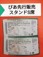 ぴあ先行販売　スタンドS席　神宮球場　神宮外苑花火大会チケット