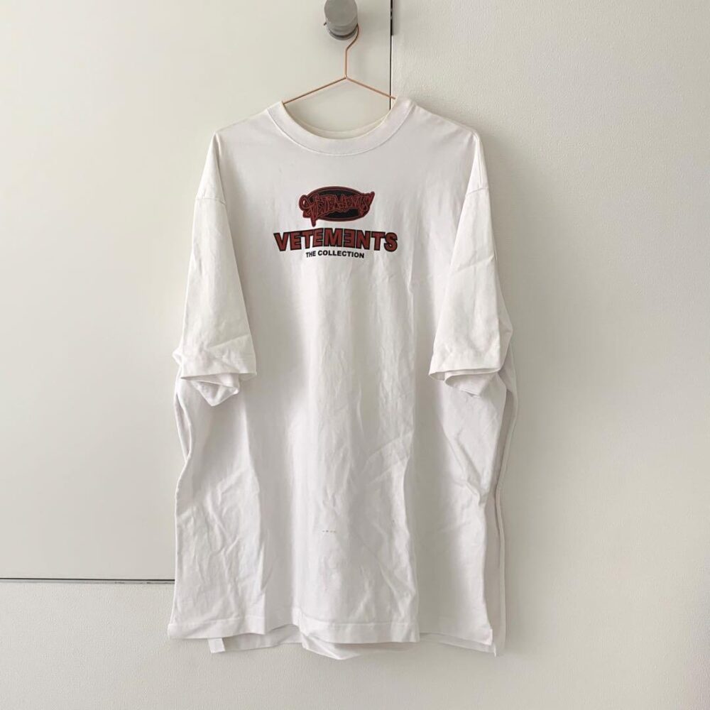 【希少】Vetements side slit tee